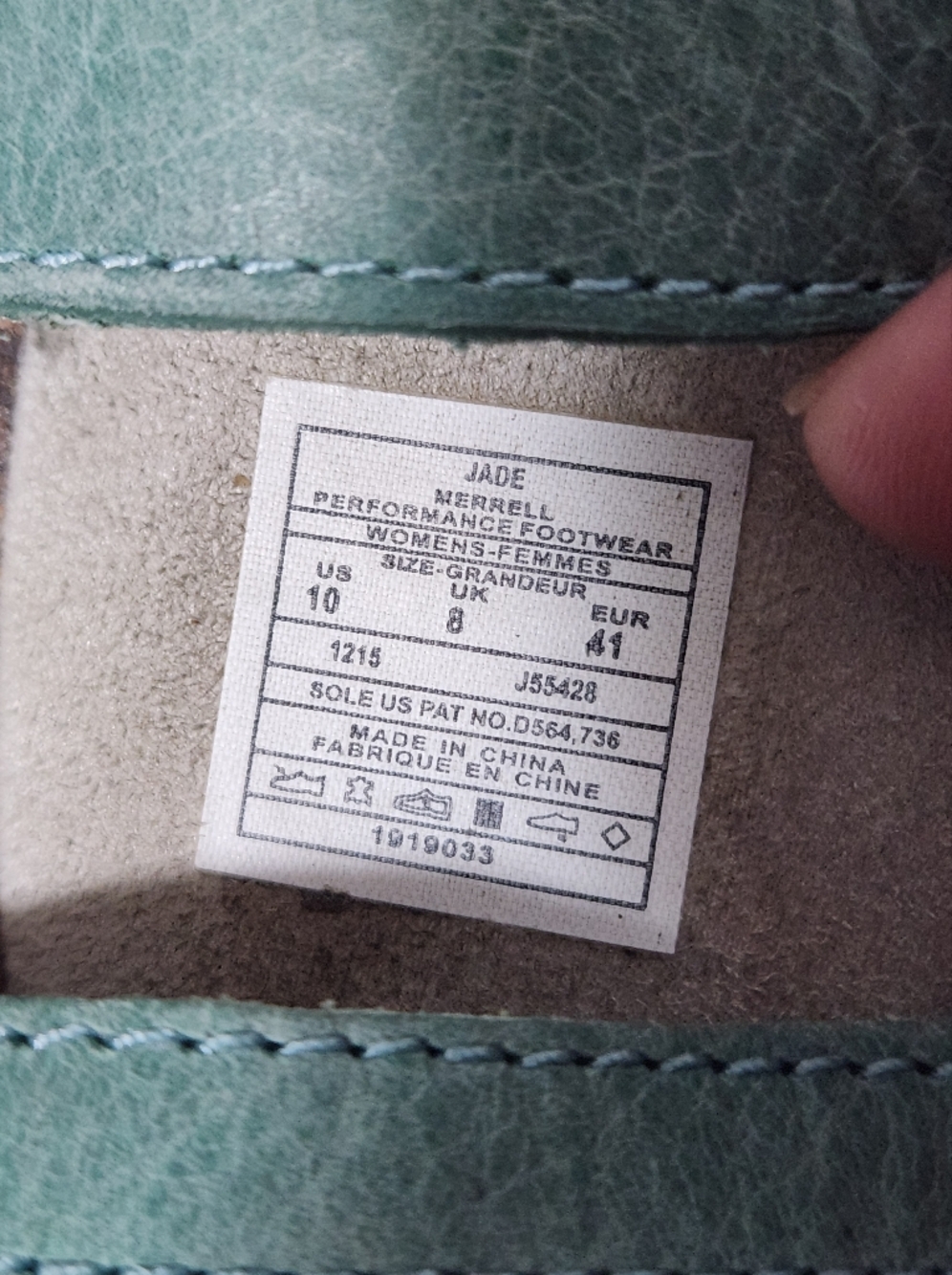 Merrell Revalli Aura Strap Wedge Sandals Jade Green Women Size 10 - Picture 8 of 8